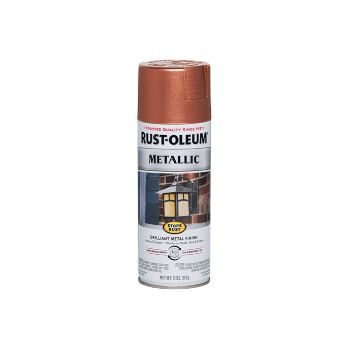 Rust-Oleum Stops Rust Spray Paint (Metallic - Copper) 11 oz