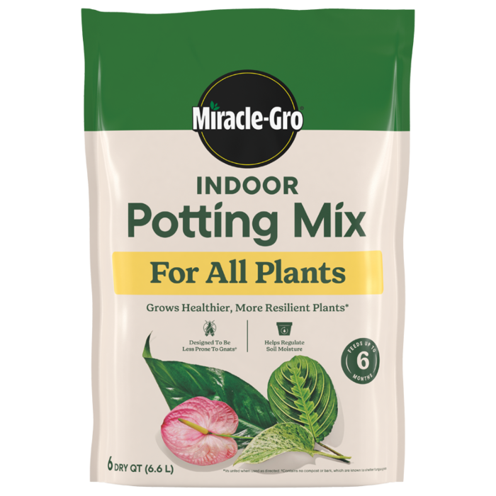 Miracle-Gro Indoor Potting Mix - 6 qt