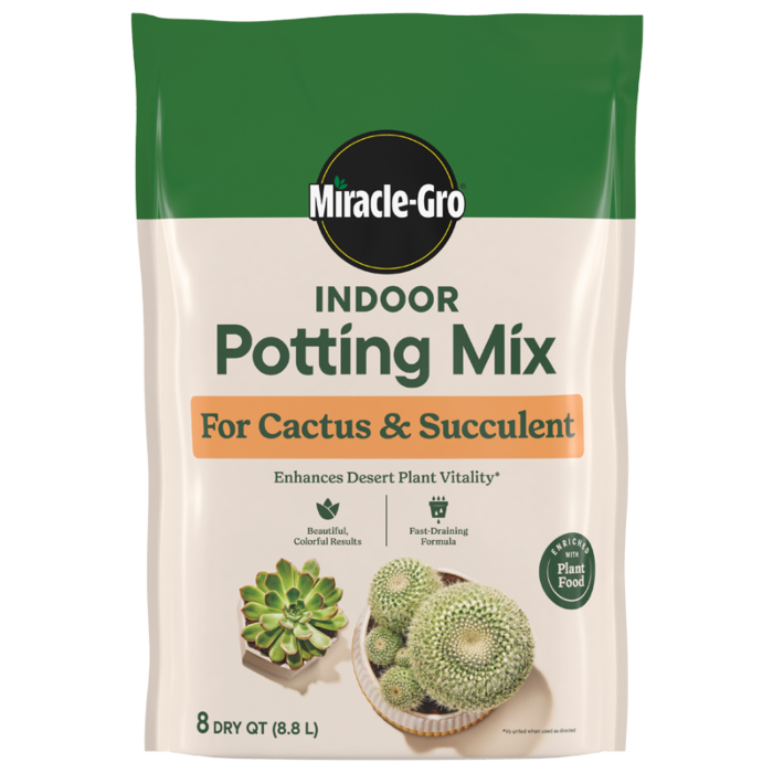 Miracle-Gro Cactus, Palm & Citrus Potting Mix - 8 qt