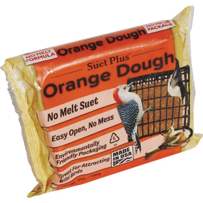 Suet Plus Orange Suet Dough - 12 oz