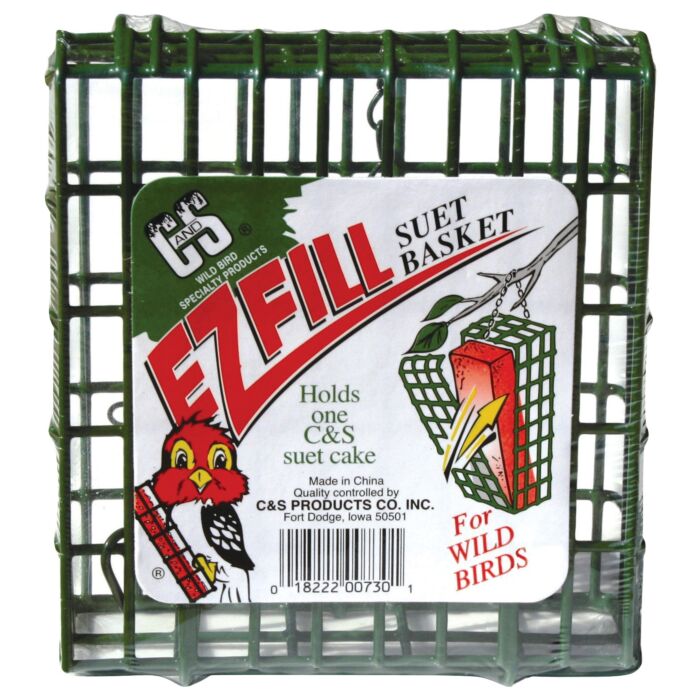 C&S EZ Fill Single Suet Basket - 8 oz