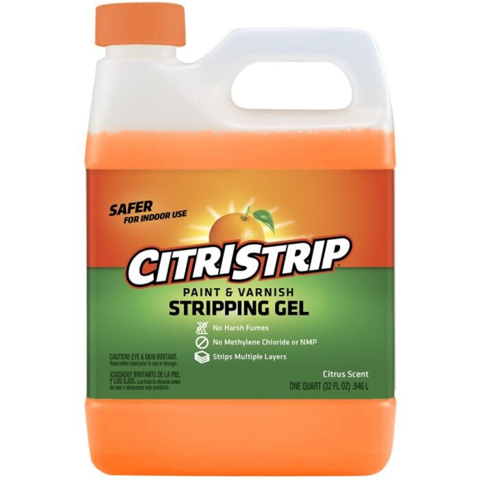 Citristrip Paint and Varnish Stripping Liquid Gel (Orange) 1 qt