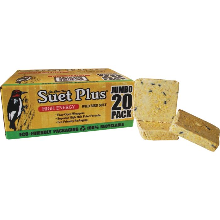 Suet Plus High Energy Blend Suet Cake (20pk) 11 oz
