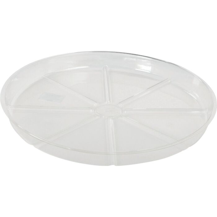 Best Garden Vinyl Flower Pot Saucer (Clear) 14 in.