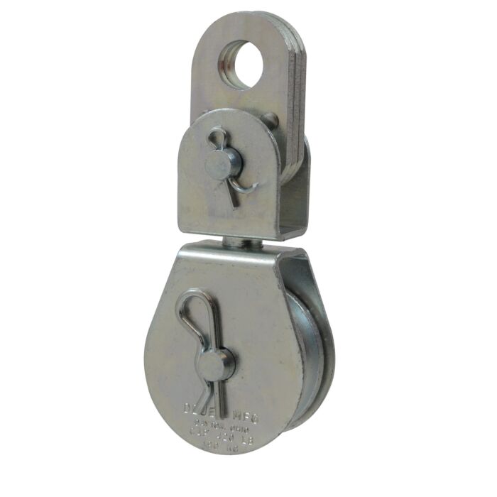 PULLEY,STEEL SWIVEL EYE [2"]