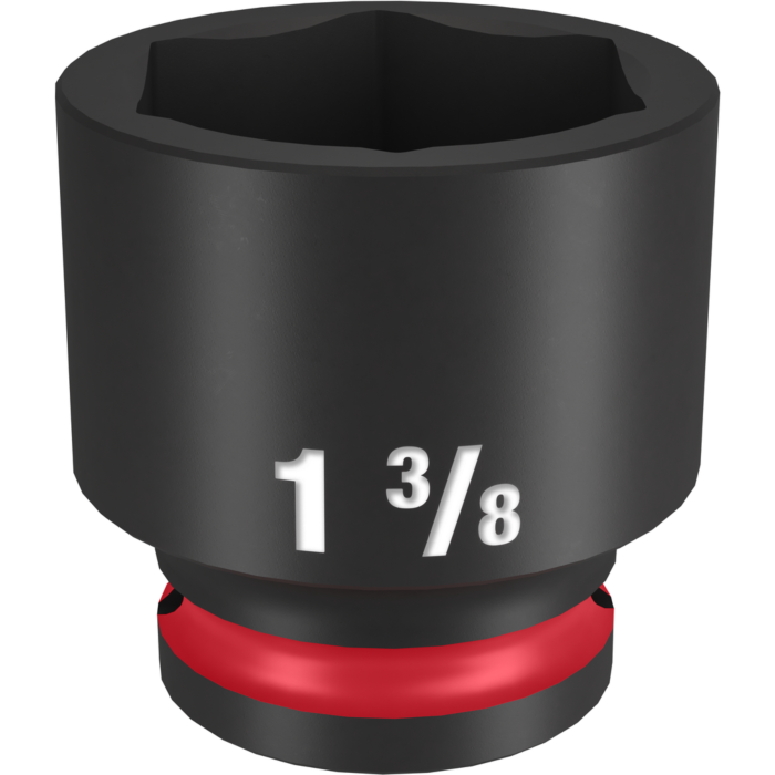 Milwaukee SHOCKWAVE™ Impact Duty 1/2" Drive 1-3/8" Standard 6 Point Socket