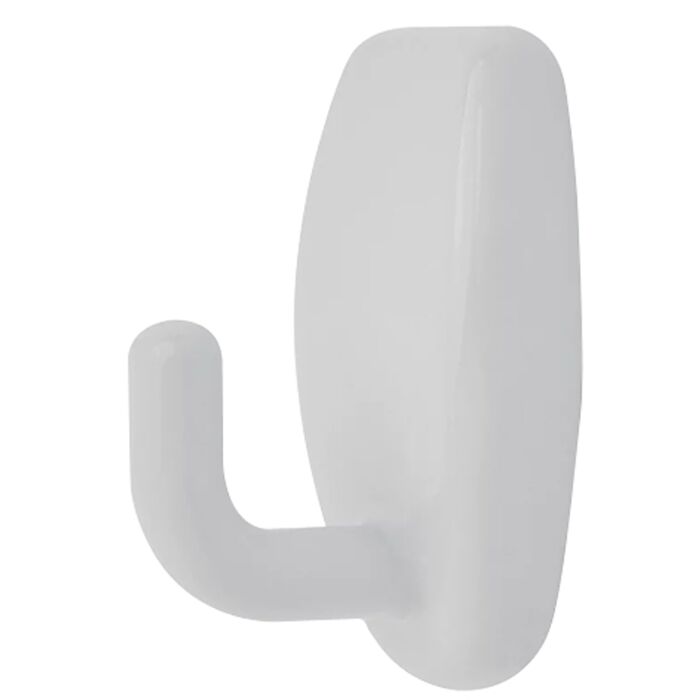 National Hardware HOOK SNAP WHITE