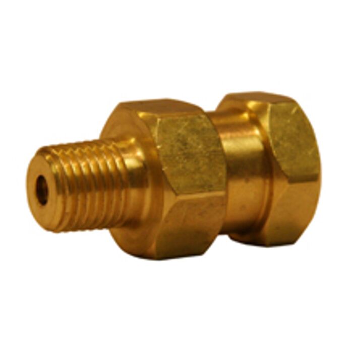 J E Adams 1/4 x 1/4 in FNPT x MPT 3000 psi High Pressure Swivel