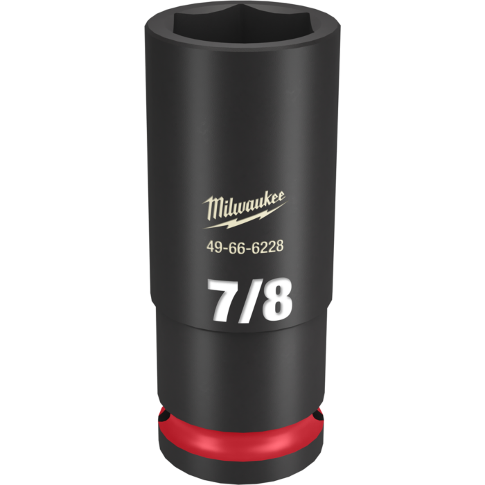 Milwaukee SHOCKWAVE™ Impact Duty 1/2" Drive 7/8" Deep 6 Point Socket