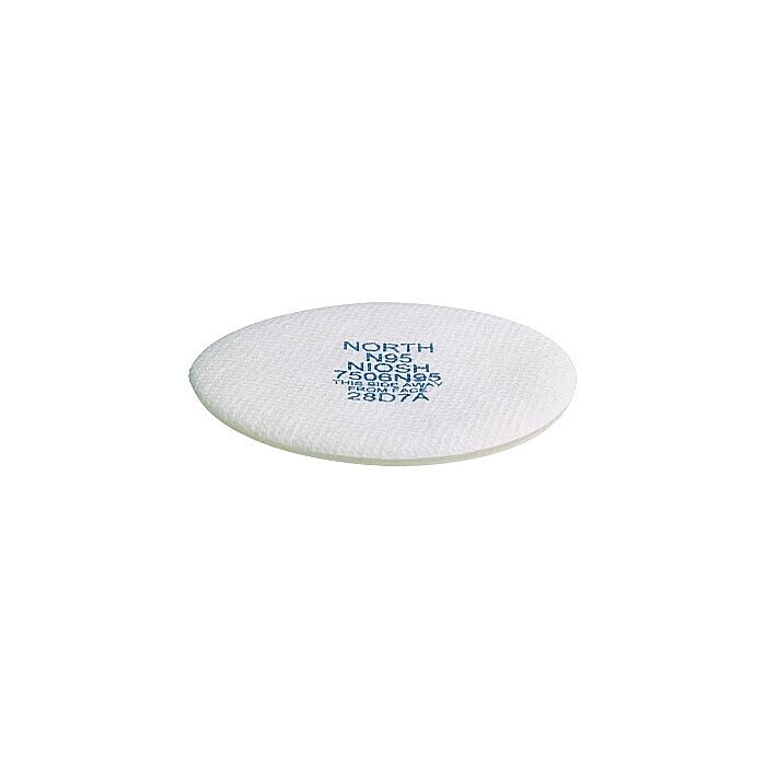 North® by Honeywell 7506N95 One Size Fits all White Particulate Filter
