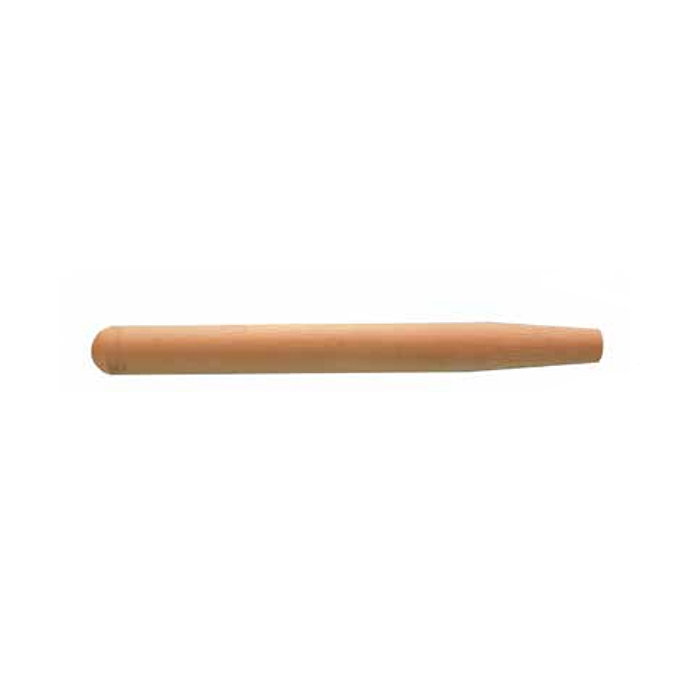 Magnolia Brush 120 in Long 1-1/8 in Plain Wood Handle with Tapered Tip