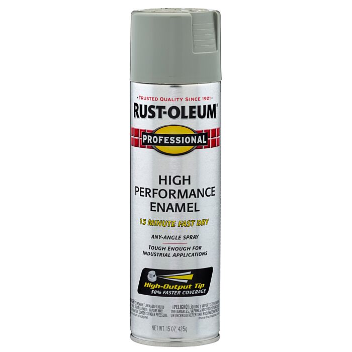Rust-Oleum Professional High Performance Enamel Spray (Gloss - Stainless Steel) 14 oz