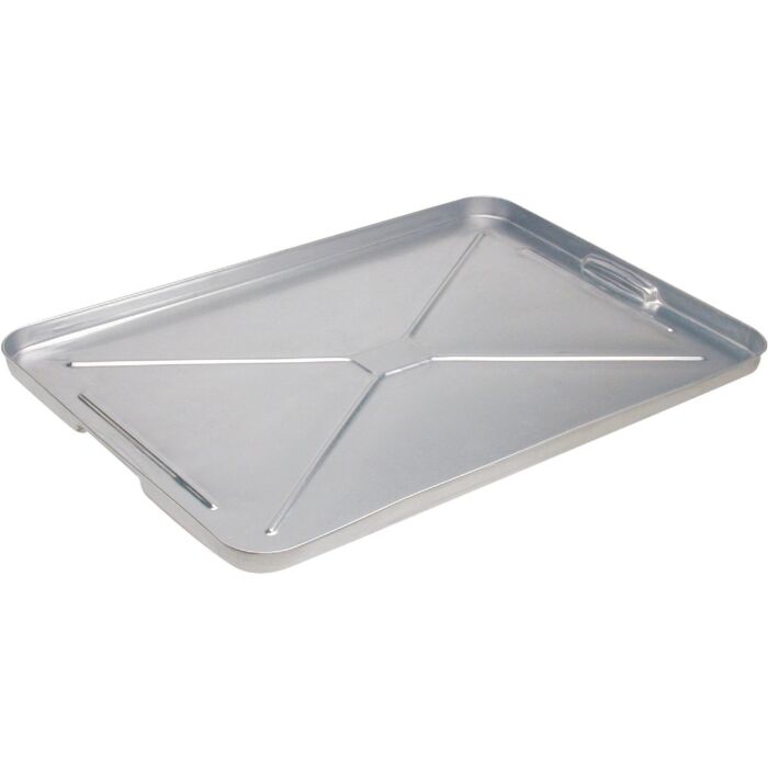  Plews Lubrimatic 16" x 25" Galvanized Metal Auto Drip Pan