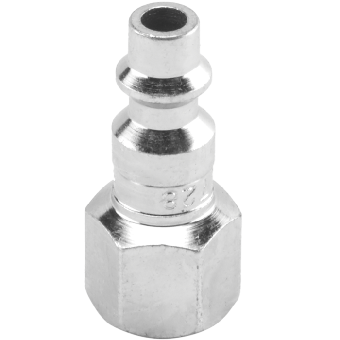 Milton Air Plug Steel M-STYLE Air Tool Fitting 1/4" NPT Female, S-728 (Pack of 10)