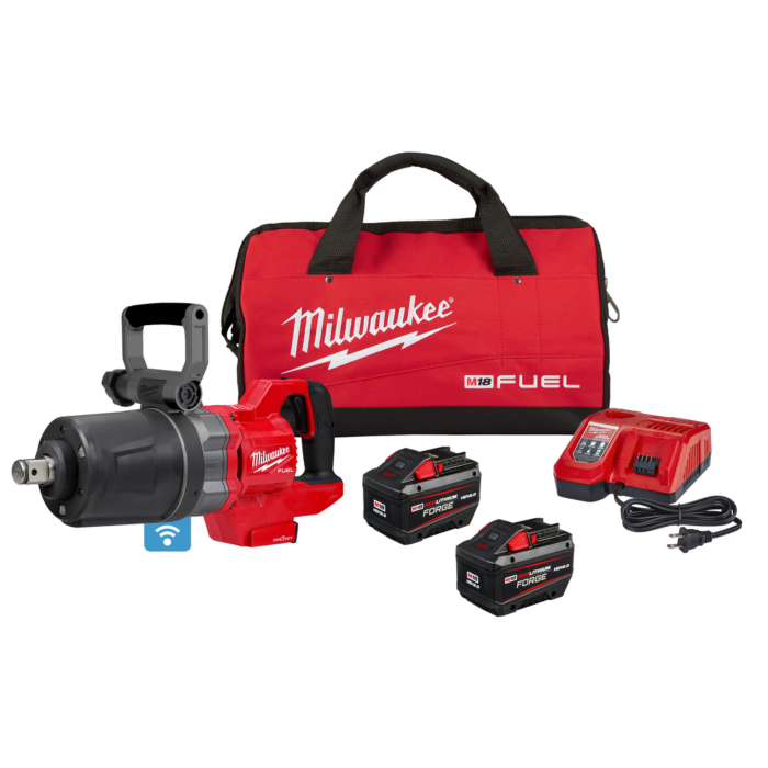 Milwaukee M18 FUEL™ 1" D-Handle High Torque Impact Wrench w/ ONE-KEY™ Kit