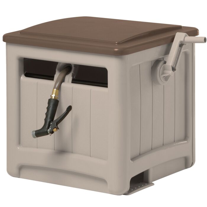Suncast Smart Trak Hideaway Resin Hose Reel - 225 ft Capacity