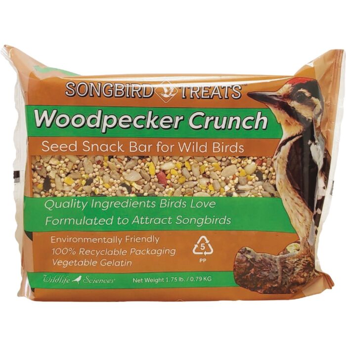 Wildlife Sciences Woodpecker Crunch Seed Bar - 1.75 lb