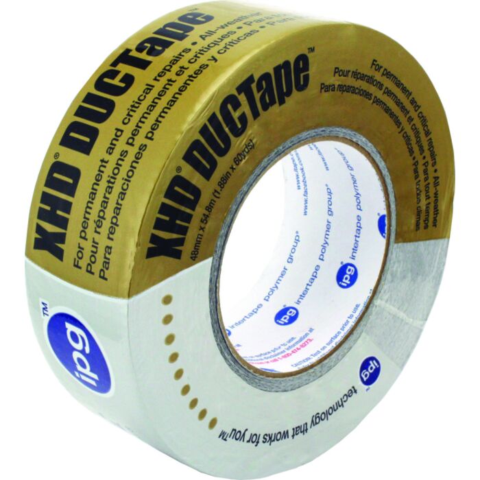 Intertape IPG 9603 Duct Tape 2.83 in. x 60 yd 10 mil w/ Cloth Backing - Silver