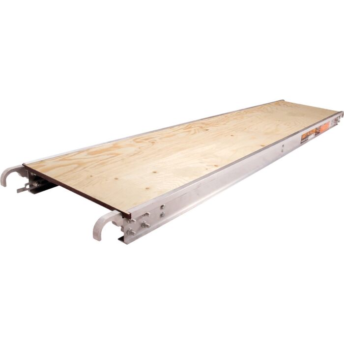 METALTECH Aluminum Edge Scaffold Platform Deck - 19 in. x 7 ft