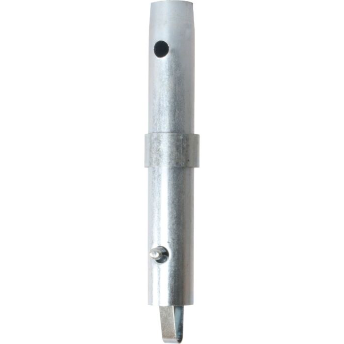 METALTECH Galvanized Steel Coupling Pin with Collar and Spring Lock for Scaffolding