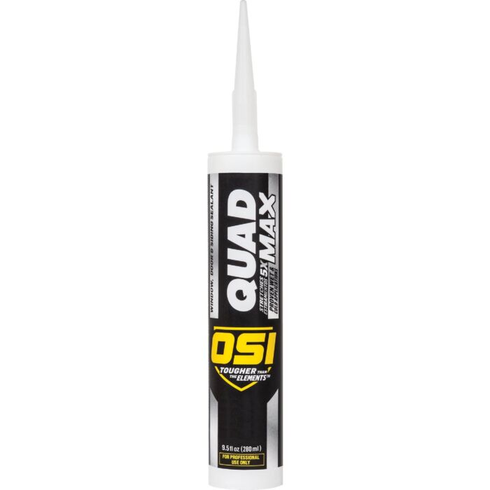 OSI Quad Max Window, Door, & Siding Sealant (White) 9.5 oz