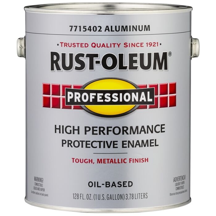 Rustoleum Professional Oil-Based Protective Rust Control Enamel (Gloss - Aluminum) 1 gal