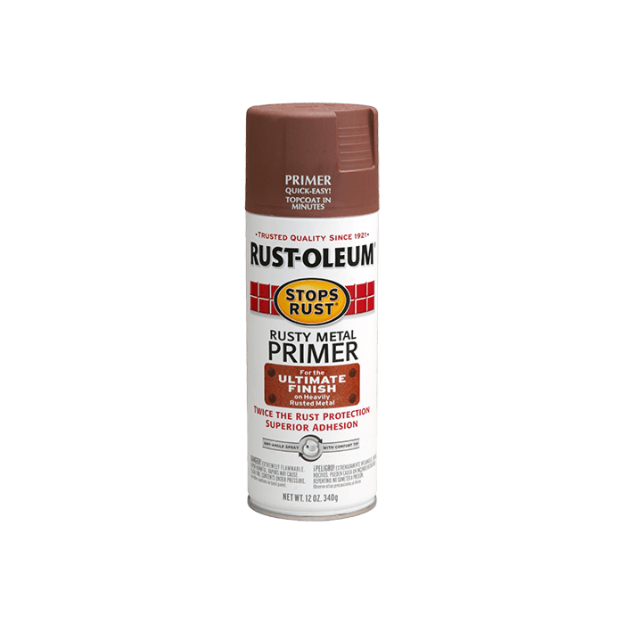 Rust-Oleum Stops Rust Rusty Metal Primer Spray (Brown) 12 oz