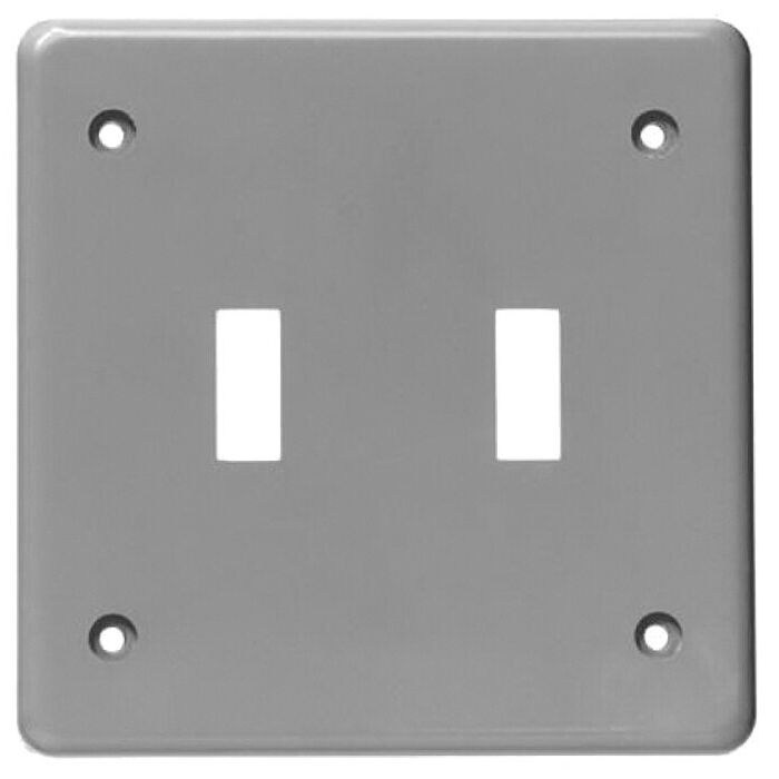 Scepter® Vertical PVC Double Switch Cover