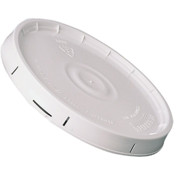 Leaktite Pull Tab Lid for 2 Gal. Pail, White