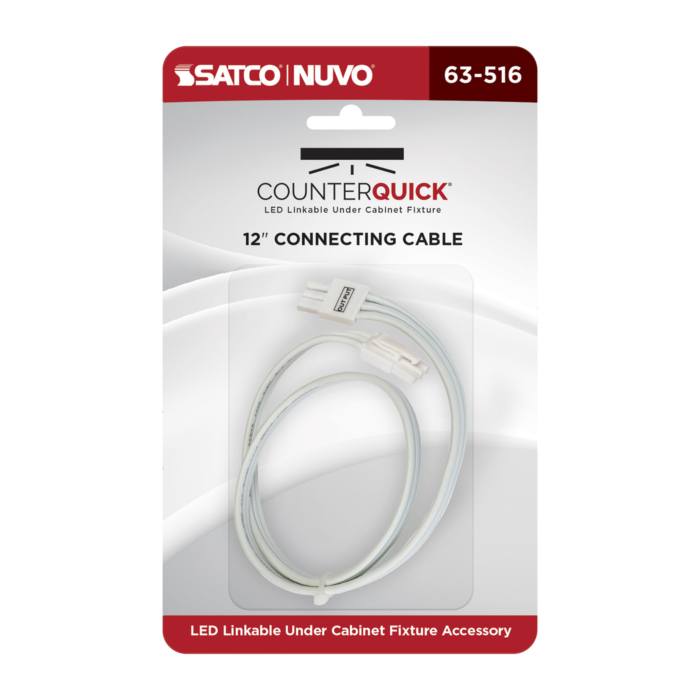 Satco 12 Inch Under Cabinet Linkable Cable