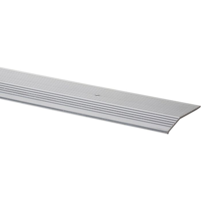 M-D Building Products 2 In. X 36 In. Silver Aluminum Carpet Trim with Screw Nails