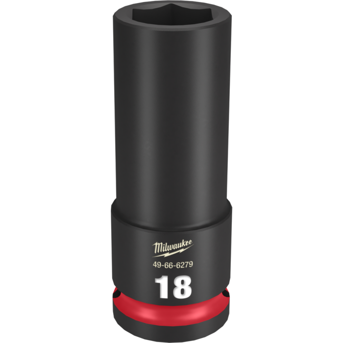 Milwaukee SHOCKWAVE™ Impact Duty 1/2" Drive 18MM Deep 6 Point Socket