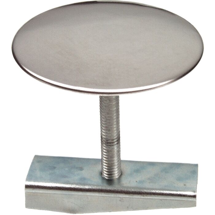 Danco 80830 Sink Hole Cover, 1-3/4 in Dia, Plastic/Stainless Steel