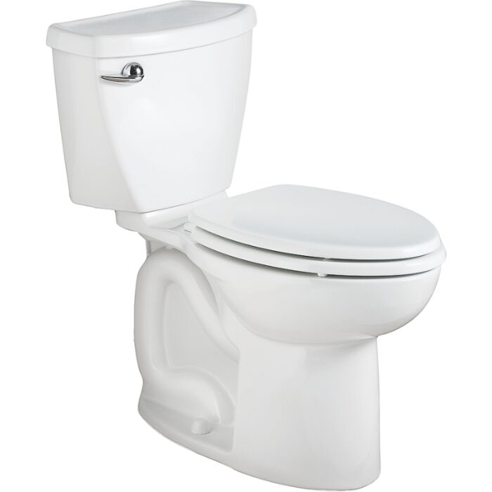 American Standard Cadet Single Flush Chair Height Antimicrobial Toilet - 1.28 GPF