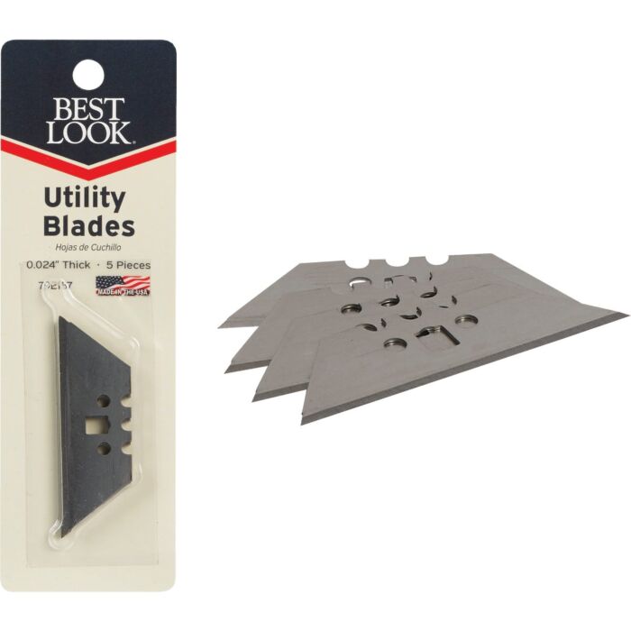 Best Look 2-Point Utility Knife Blade (5pk)