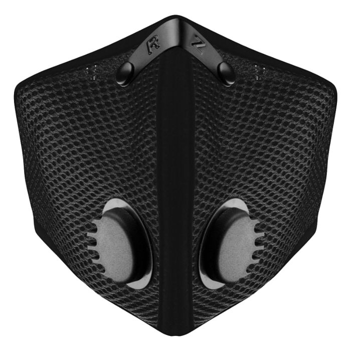RZ M2 Series 43644 Mesh Mask, M Mask, 0.1 um, Nylon Facepiece, Black