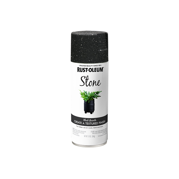 Rustoleum American Accents® - Stone Spray Paint - Spray - Black Granite