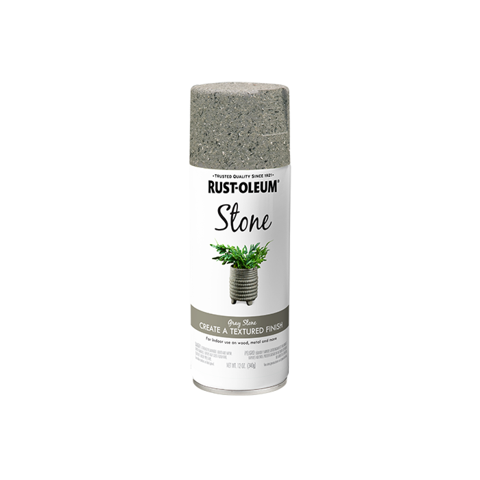 Rust-Oleum Specialty Stone Spray Paint (Textured - Gray Stone) 12 oz