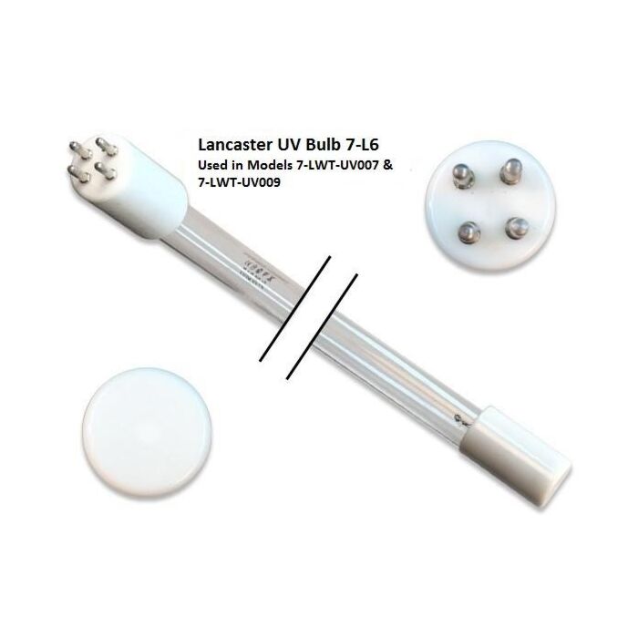 15.53 V 425 mA 26 W Replacement UVC Light Bulb