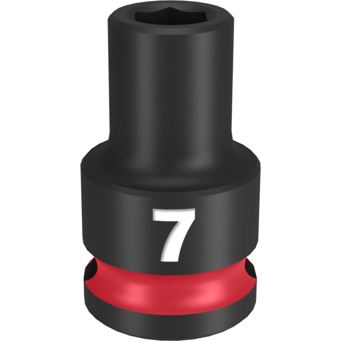 Milwaukee SHOCKWAVE™ Impact Duty 3/8" Drive 7MM Standard 6 Point Socket