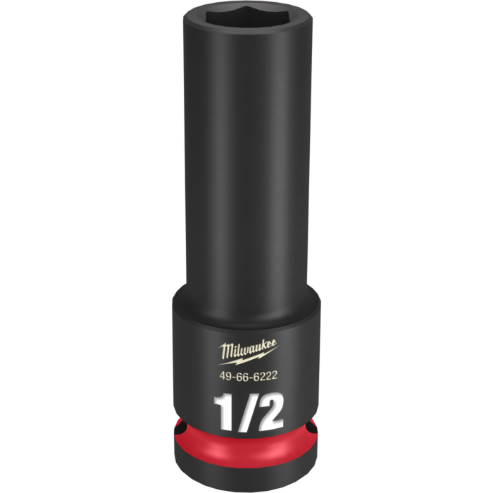Milwaukee SHOCKWAVE™ Impact Duty 1/2" Drive 1/2" Deep 6 Point Socket