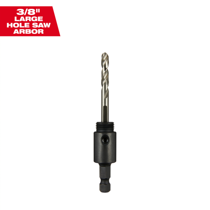 Milwaukee Large Thread Arbor 3/8" Shank
