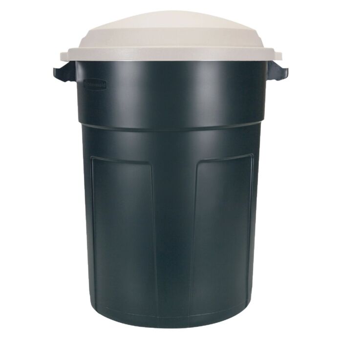  Rubbermaid Roughneck Heavy-Duty Wheeled Trash Can with