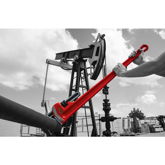 RIDGID 48" Heavy-Duty Straight Pipe Wrench, 31040