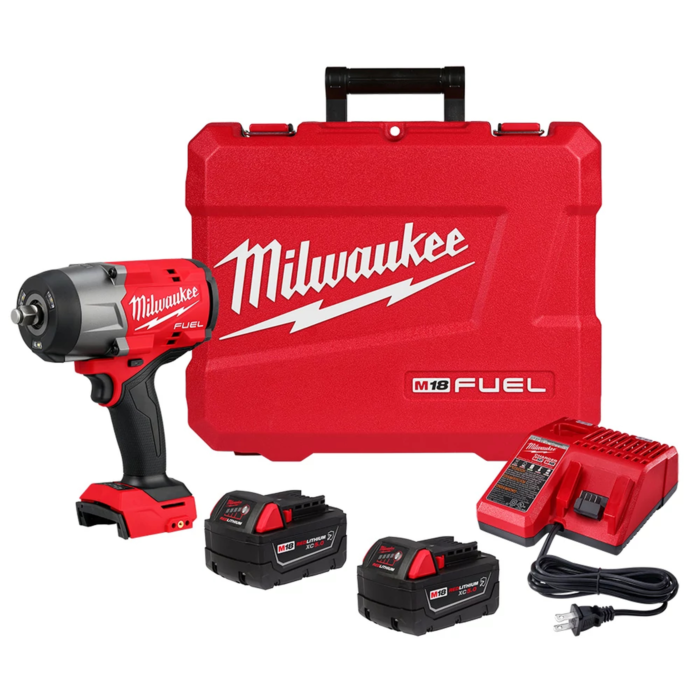 Milwaukee M18 FUEL™ 1/2" High Torque Impact wrench w/ Friction Ring Kit