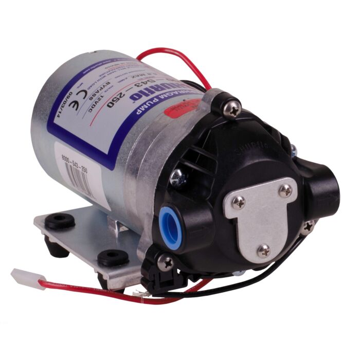 Shurflo 115V 1.8 GPM 45psi Electric Bypass Diaphragm Pump with 3/8" Female NPT Ports