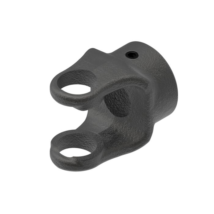 Weasler 12 Series 1" Round Bore Yoke, With Set Screw and Keyway