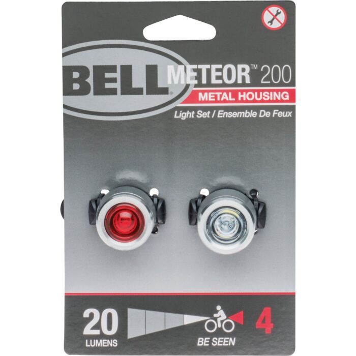 Bell Sports Meteor 200 LED Bicycle Light Set
