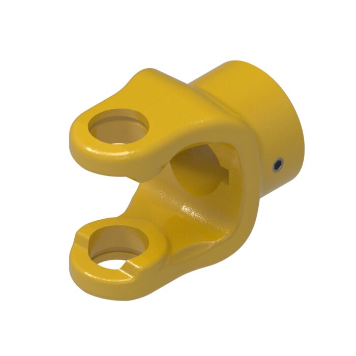 Weasler 5 Series 1-1/2" Round Bore Yoke, With Set Screw and Keyway