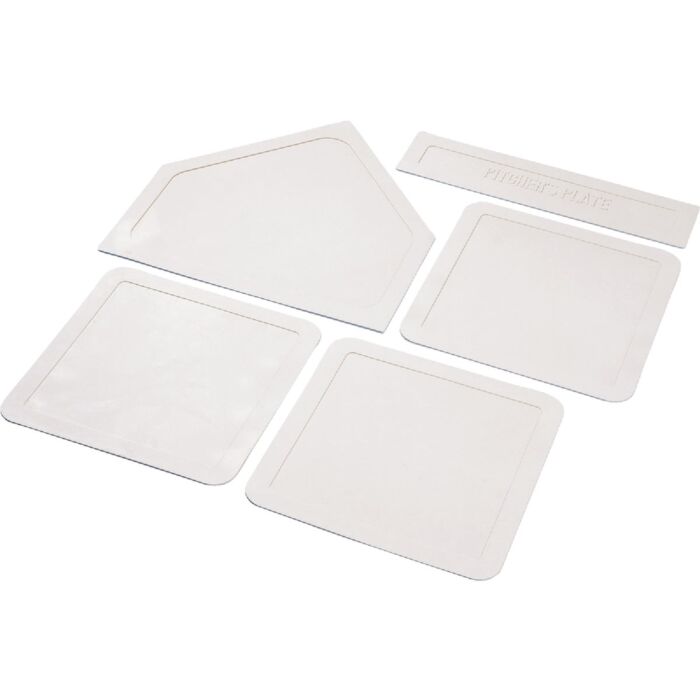 Franklin Heavy-Duty Rubber Baseball Base Set (5pc)